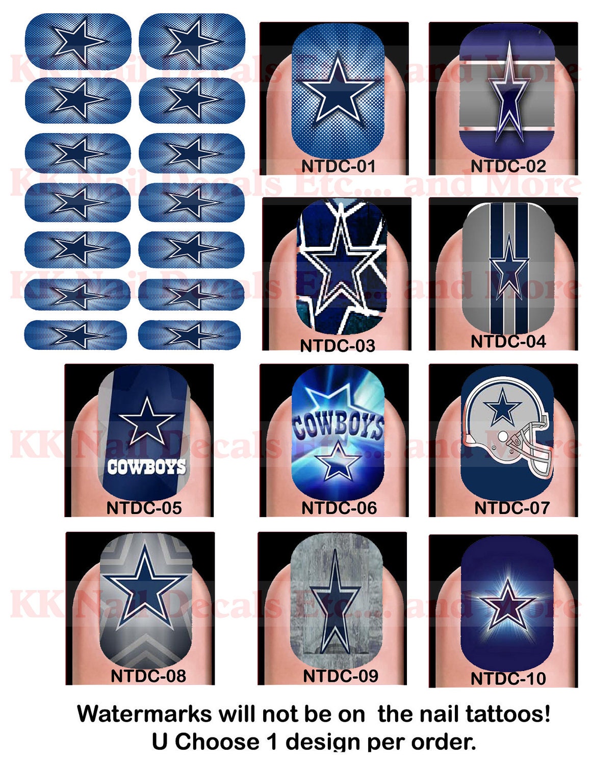 Dallas Cowboys Nails