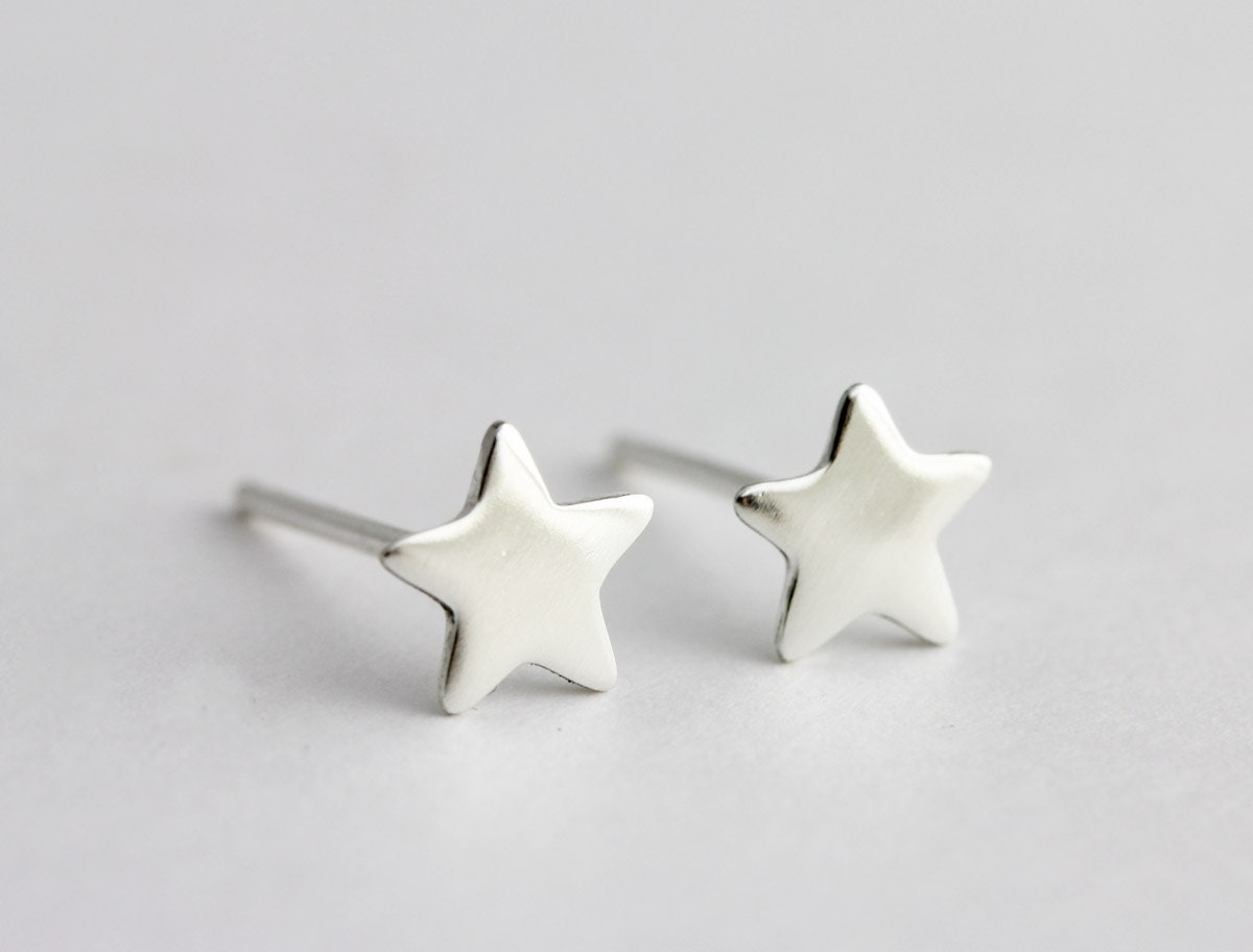 Super Star Earrings - Silver