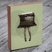 The Sexy Typewriter - Wood Block Art Print