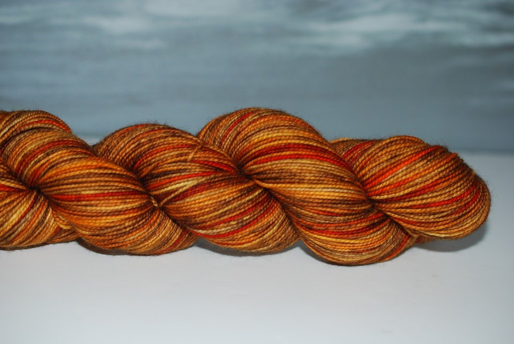 Indian Corn:  First-String SW Merino Fingering Wt Yarn 1042