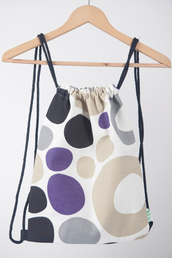 Backpack laptop purse ORGANIC handmade for woman