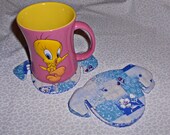 Fabric Doggy Coasters