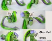 Drat Bat Halloween Custom My Little Pony