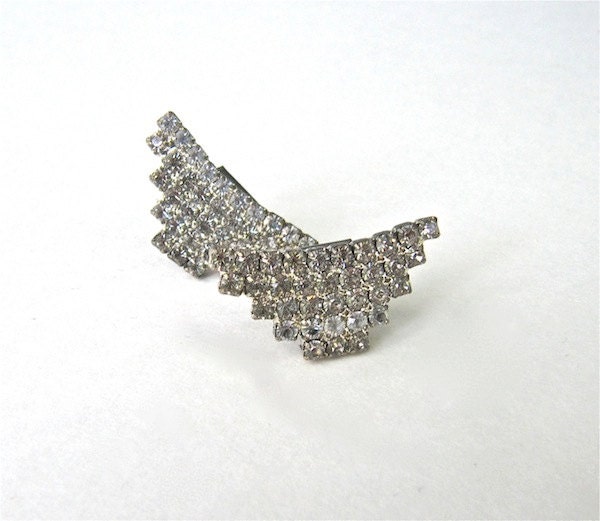 Rhinestone Shoe Clips Pair