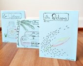 Zine & Octopus Fall issue 3 volume 1 mini perzine literary personal memories