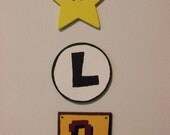 Super Mario Bros. Luigi Fridge Magnet Pack