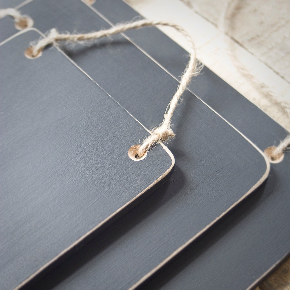 Hanging Memo Chalkboard 3 Pack Plus Chalk . Made To Order