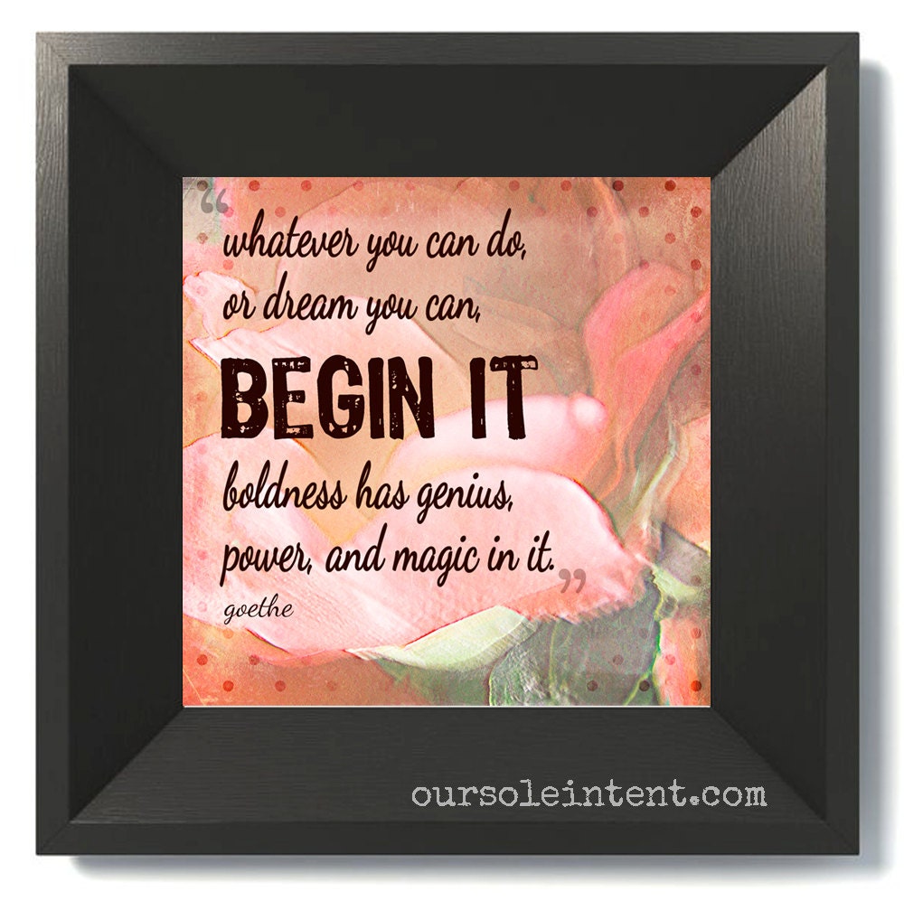 Magic Dreams - Inspirational 8x8 Art Print - Capture the Art of your Life