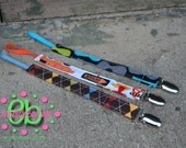 Set of 3 Mr. Man Patterned Pacifier Holder
