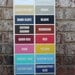 Family Rules of the House Subway Sign - Hand Painted and Distressed - 11"x24"
