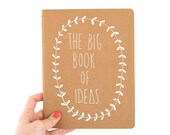 Large Plain Notebook - The Big Book Of Ideas