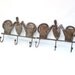 Industrial Decor Garden Tool Art  Coat Hook Rack Ornamental Iron Cast Iron