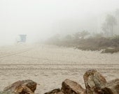 Landscape photography  California Coast Foggy Beach