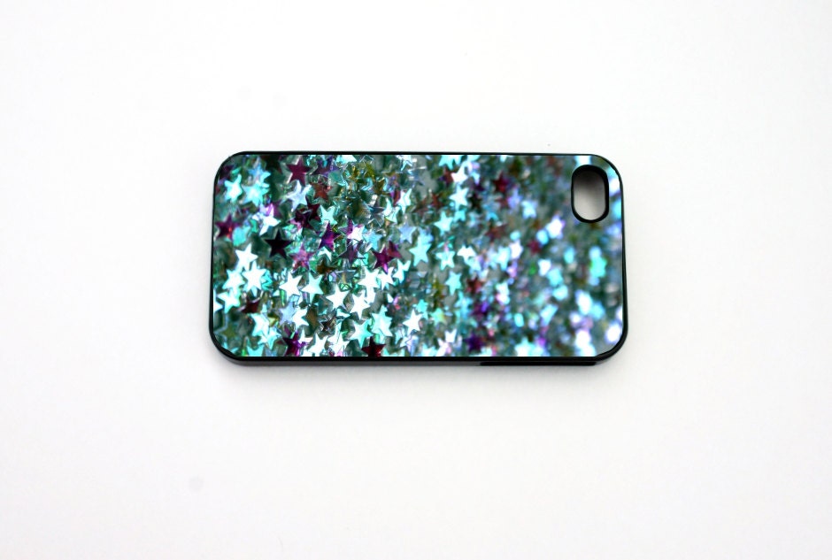 iphone 5 Case, iphone 4 Case, iphone 4s Case, ipod Touch 4 Case, ipod Touch 5 Case, Geometric,Plastic,Star,Blue,Teal,Turquoise,Stars