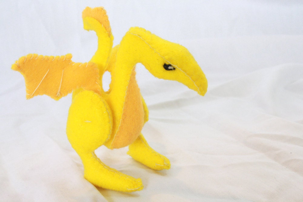 Charlie the yellow dragon