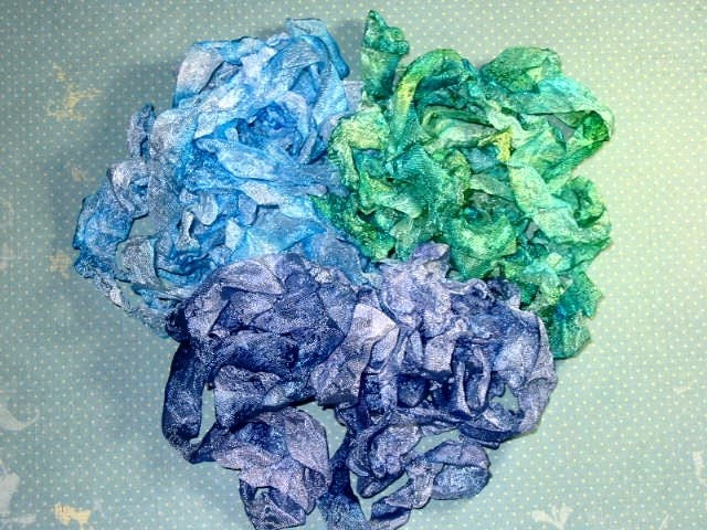 Ocean Treasures Hand Dyed Ribbon