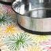 Pet Placemat for your Large Pets - Colorful Starburts: FREE US SHIPPING