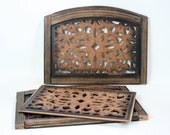 Wood Fretwork Panels, Wood Doors Wall Decor