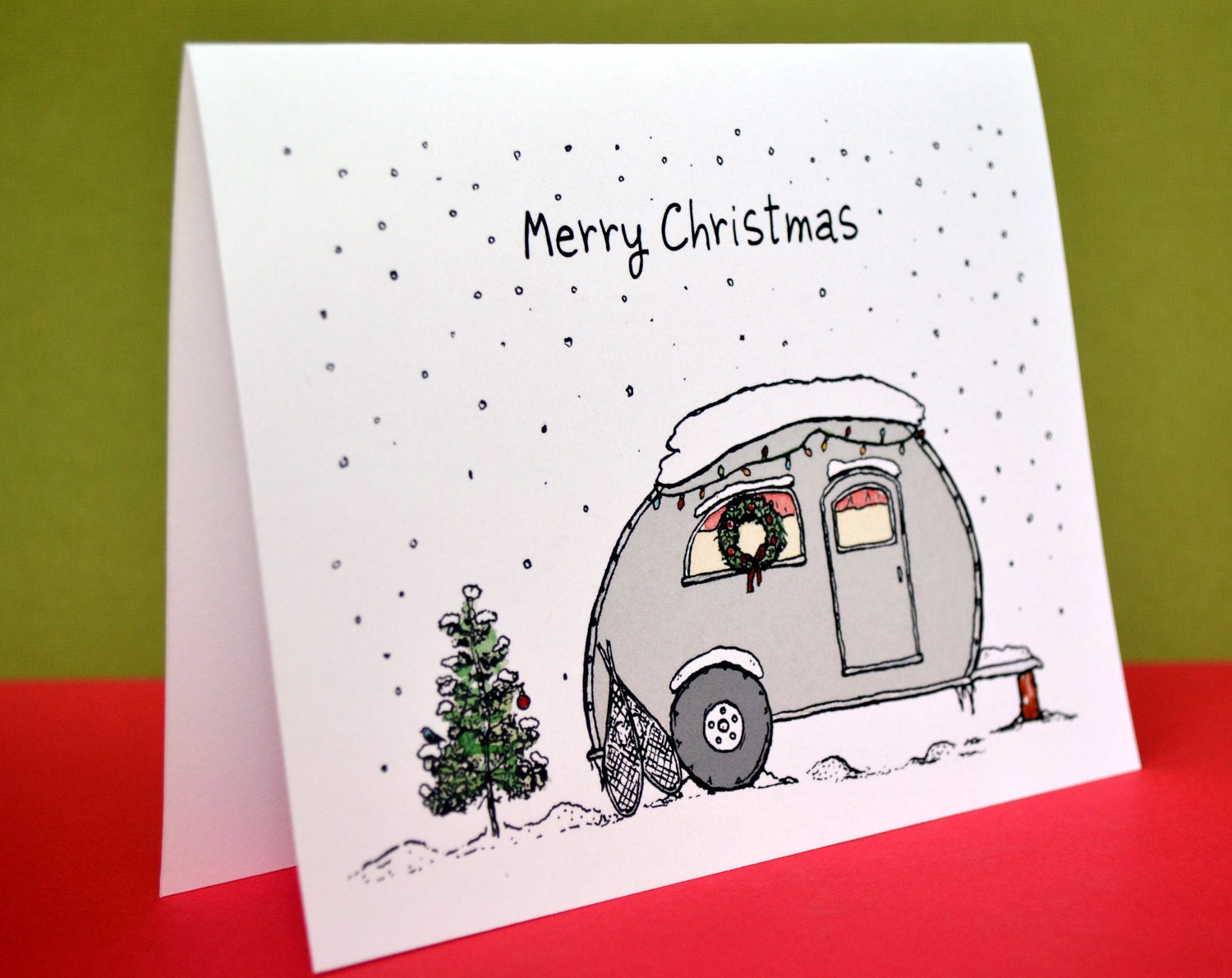 Canned Ham Christmas Card