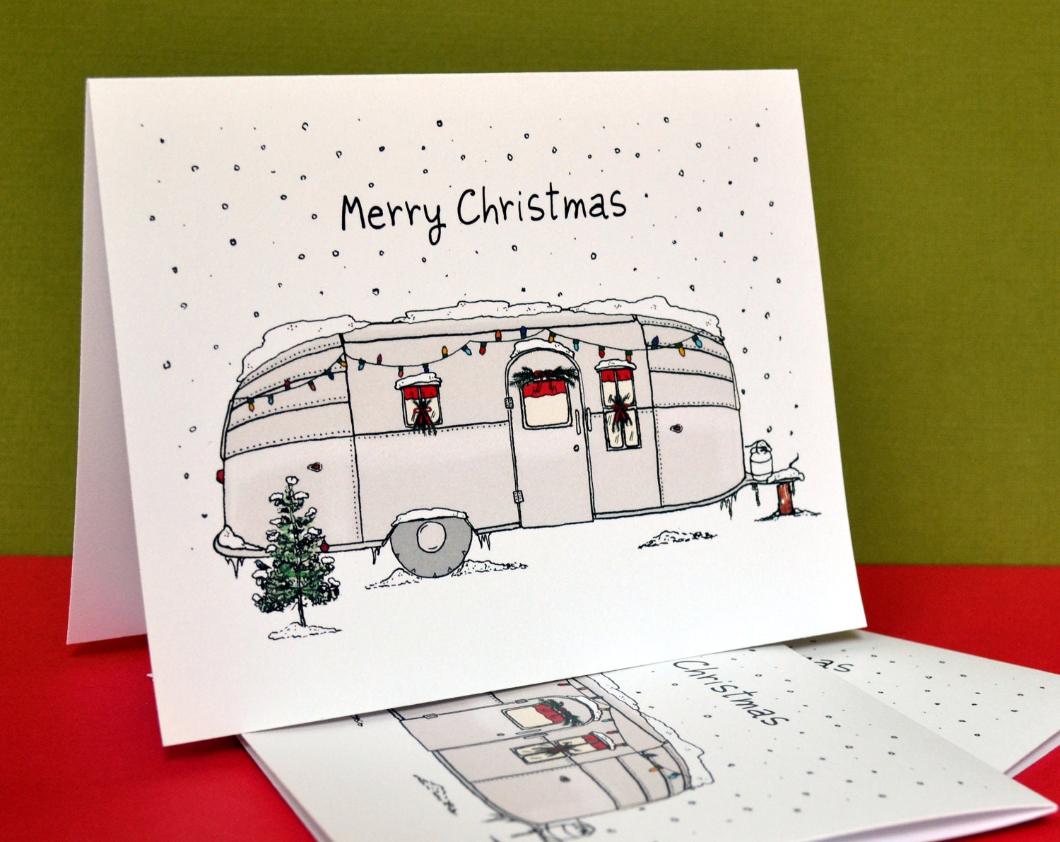 Airstream Christmas Card