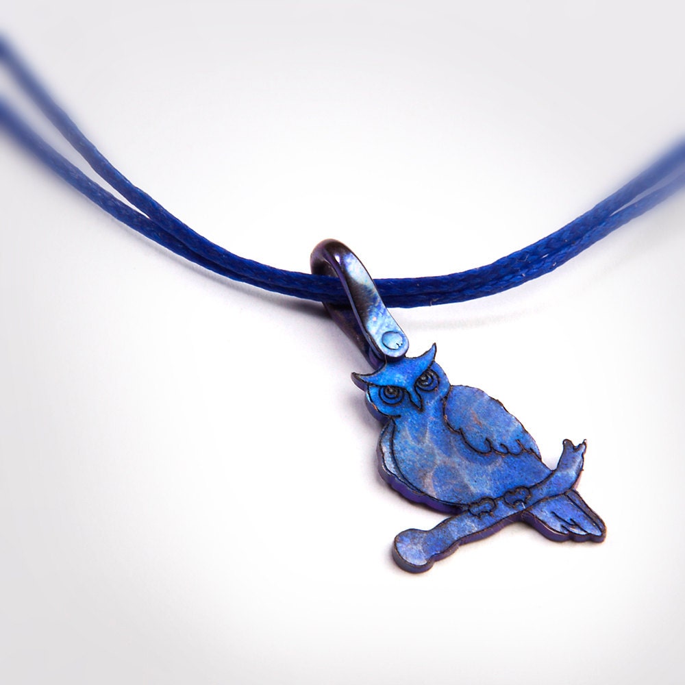 Owl pendant necklace, greek mythology necklace.