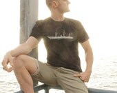 Black TShirt for men. Loose fit. Crewneck. 100% Cotton. Sale.