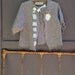 shabby chic oatmeal tan ecru brown summer prairie girl romantic ribbon vintage lace gypsy cottage boho cardigan shrug