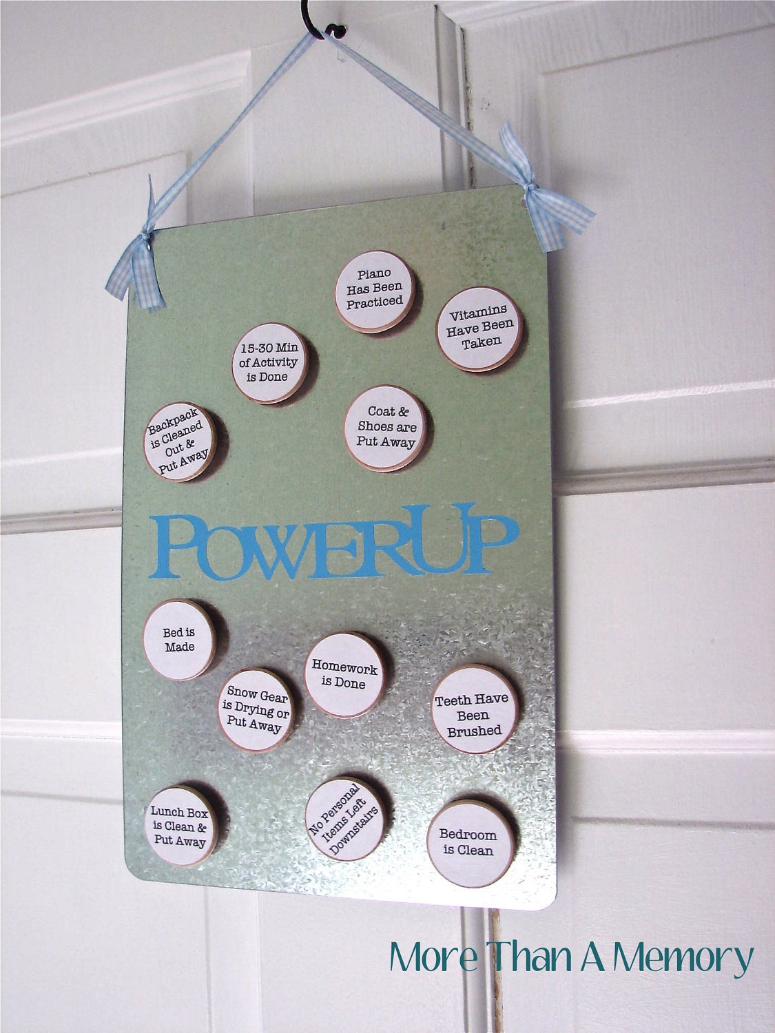 Custom "Power Earning" Chore Chart System