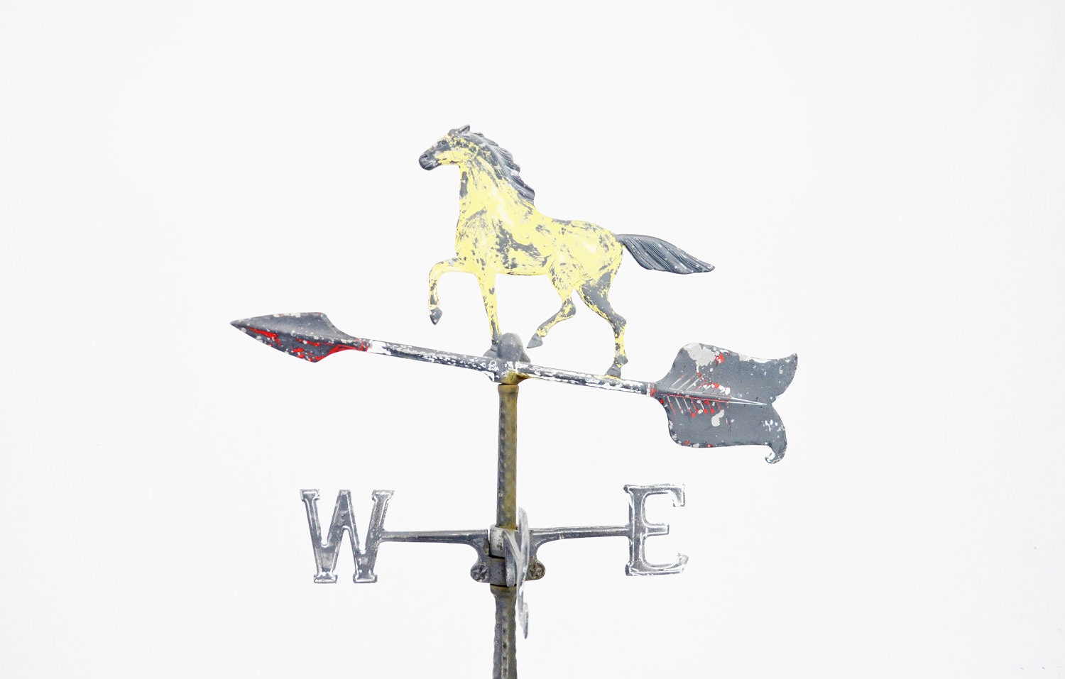 Vintage Whitehall Painted Horse Weather Vane - LuccaBalesVintage