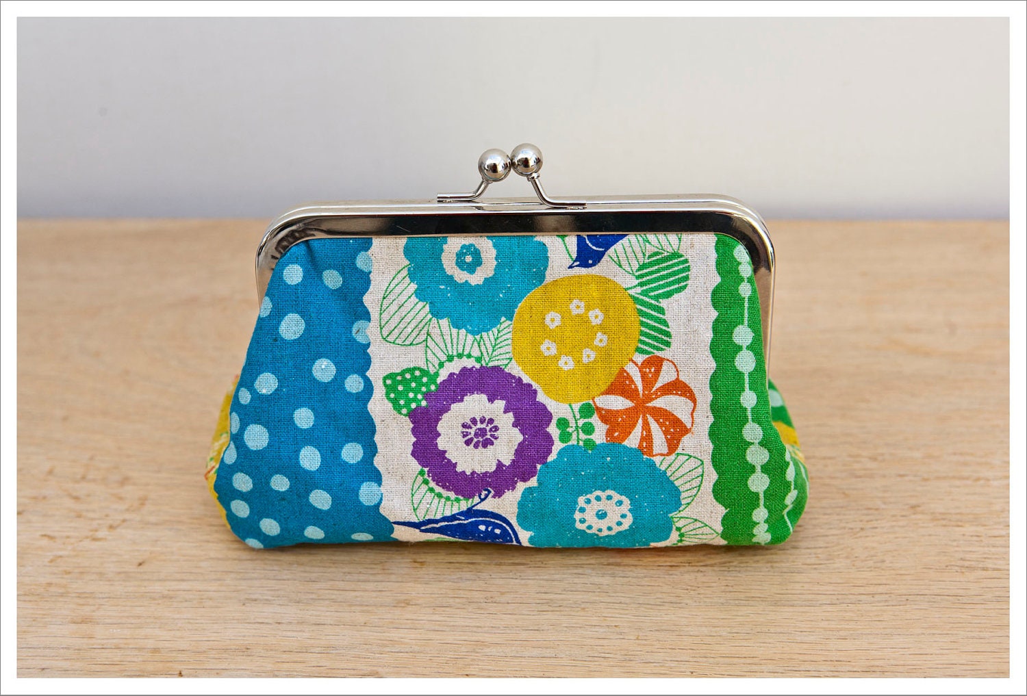 Large framed purse