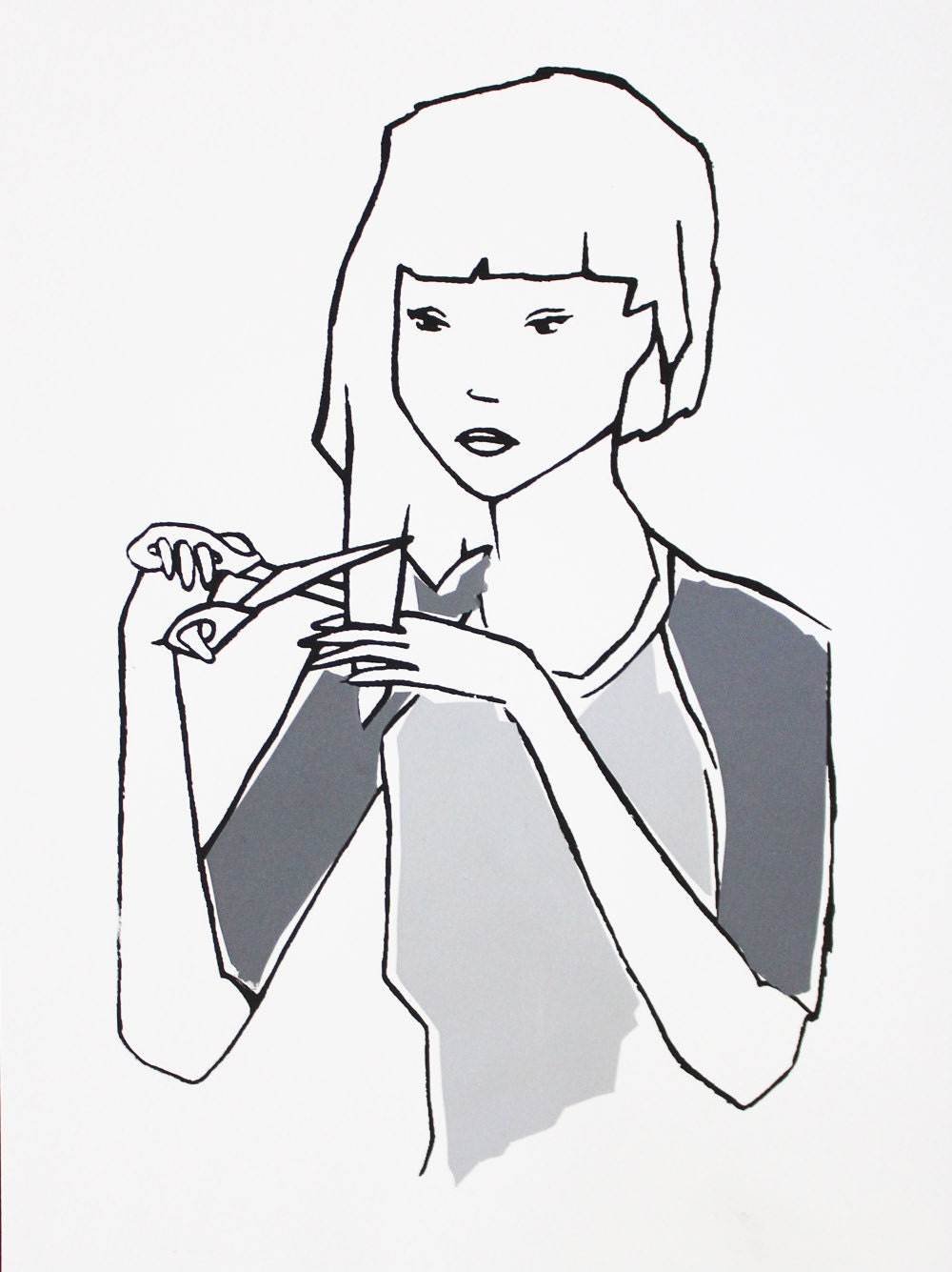 Cut Your Own Hair Print
