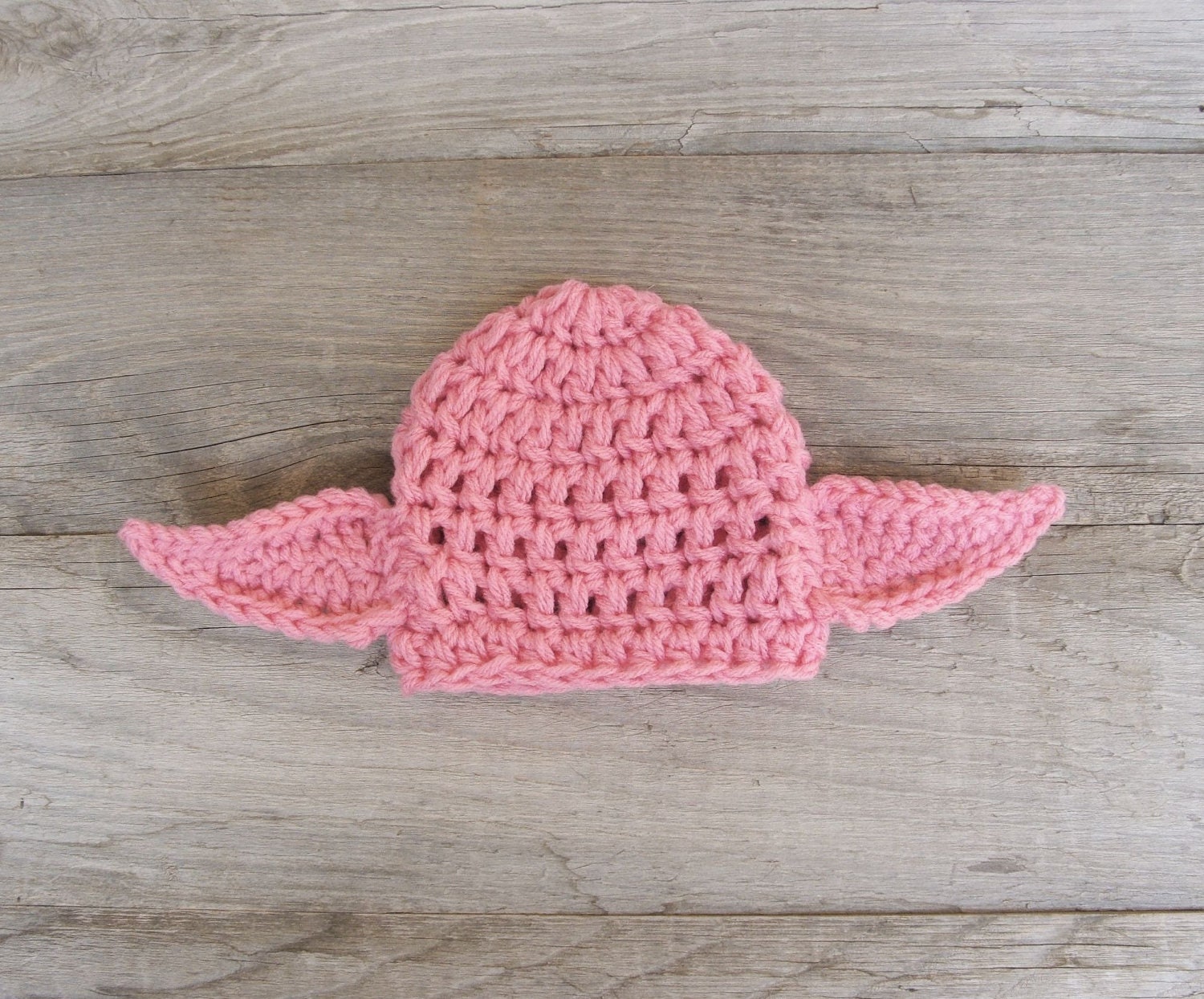 Chunky Yoda Hat "Star Wars Inspired" / Beanie - Star Wars fan / Geek (Toddler - Preteen sizes, 1-10 yrs old))