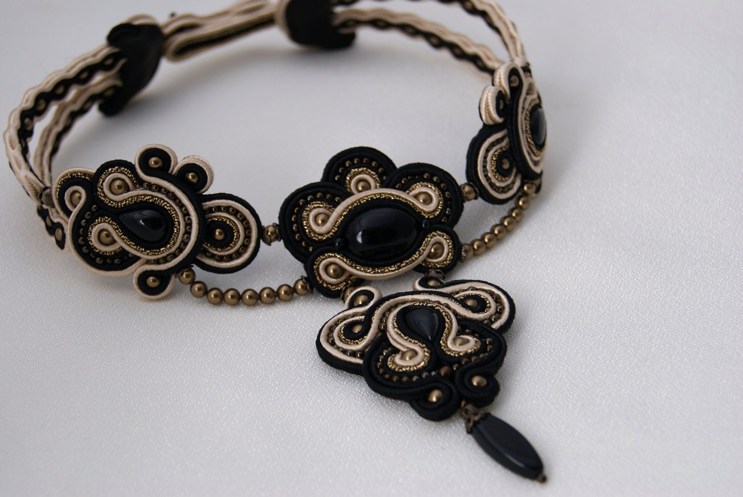 Soutache Choker Necklace - Milady