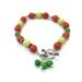 Turquoise Multicolor Bracelet Yellow Orange Green Gemstone Sterling Silver Jewelry Jewellery Bright Colors Summer Fashion Neon B-289