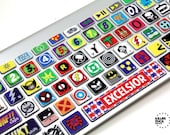 Macbook Keyboard Super Hero Skin