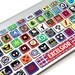 Macbook Keyboard Super Hero Skin