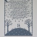 The First Time Ever I saw Your Face -  hand cut paper cut