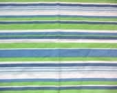 Vintage Sheet Fat Quarter Preppy Stripes