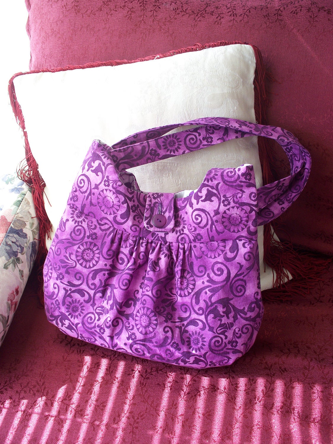 Spring Tote in Purple