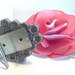 OOAK Hex Nut Belt Buckle with bling