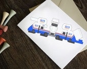 Arrested Development Greeting Card: Bluth Company Staircar Cut Out Card