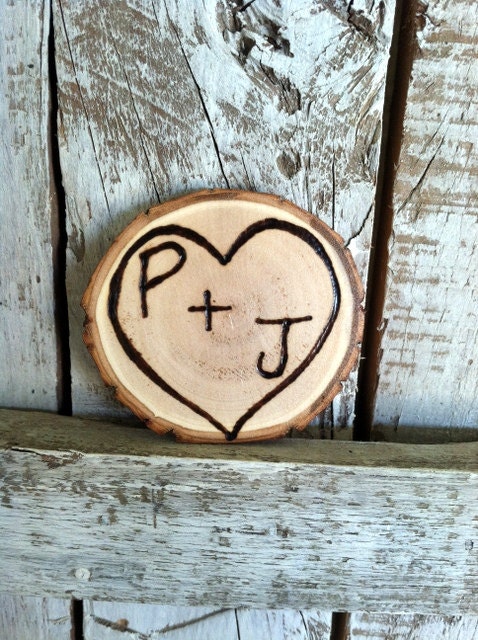Personalized Rustic Magnet Eco Friendly Woodland Natural Tree Branch