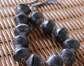 Long Kenyan Nights Necklace - Paper Beads for Adoption
