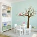 Kids Tree with 2 owls and set of 3 FREE owls you can use for tree or a branch or along a crib/bed vinyl wall decal