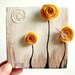 Paper Rosette Art-Mixed Media Home Decor, Wall Decor in Gold, Black, Browns, White, Silver-Snail & Dragonfly