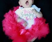 Baby Girl Onesie - Brand Sparkling New - Preemie and Newborn Present, Baby Shower Gift. Embroidered Bodysuit. Baby Clothing.