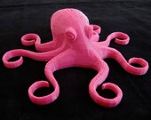 Octopus Magnet 3D Printed Fridge Magnet
