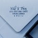 Custom Calligraphy Address Stamp