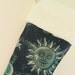 Christmas Stocking - Sun and Moon - Tapestry  -Handmade