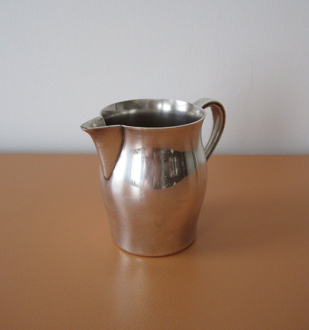 Vintage Silver Plate Creamer, Rogers Paul Revere Reproduction